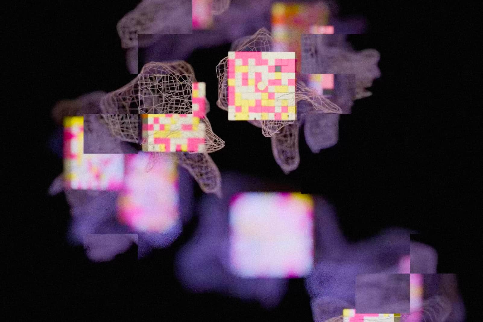A snapshot from a video showing 3d animated data-visualizations