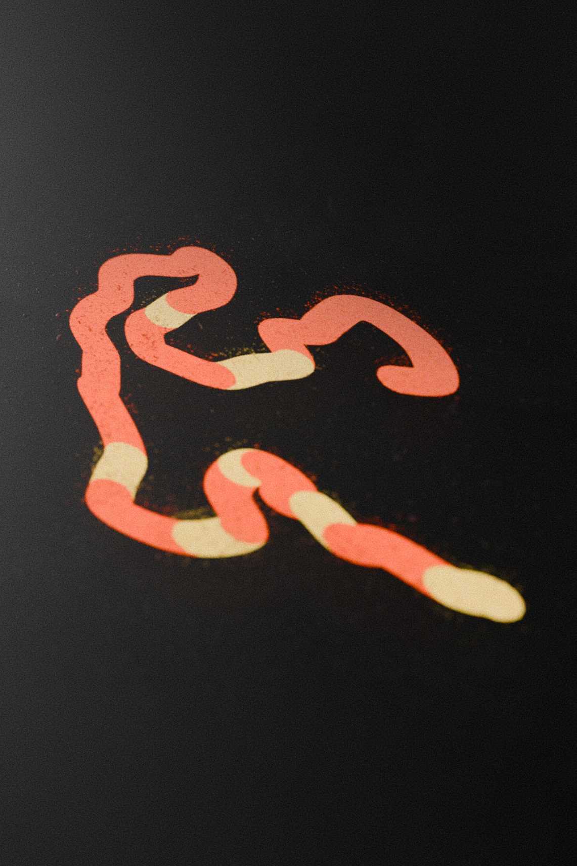 Interface showing red protein